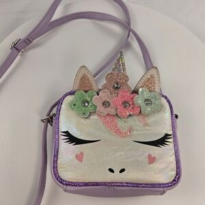 OMG Accessories Miss Gwen's Puffer Cosmetic Wristlet Bag 6" X 5"